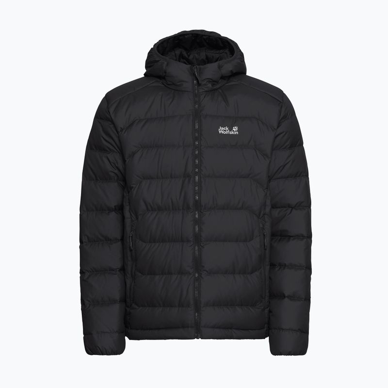 Pánská péřová bunda Jack Wolfskin Wild Pass Down Hoody black 7