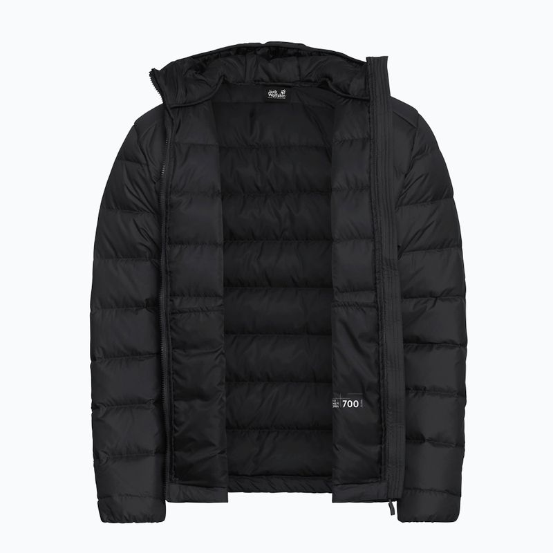 Pánská péřová bunda Jack Wolfskin Wild Pass Down Hoody black 9