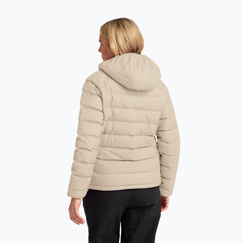 Dámská péřová bunda Jack Wolfskin Wild Pass Down Hoody Rds oyster 3