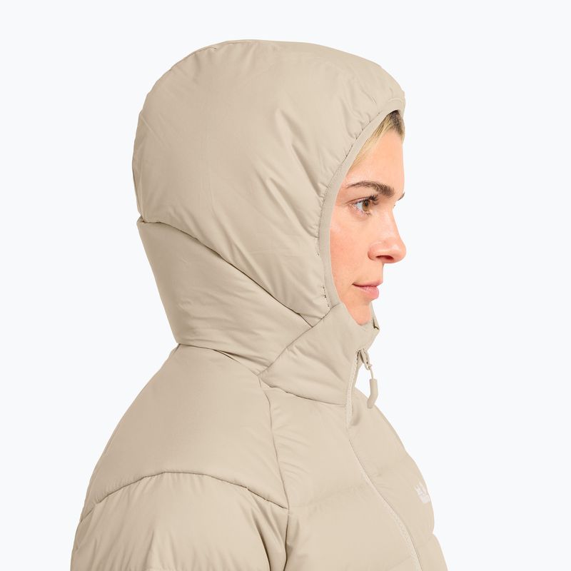 Dámská péřová bunda Jack Wolfskin Wild Pass Down Hoody Rds oyster 5
