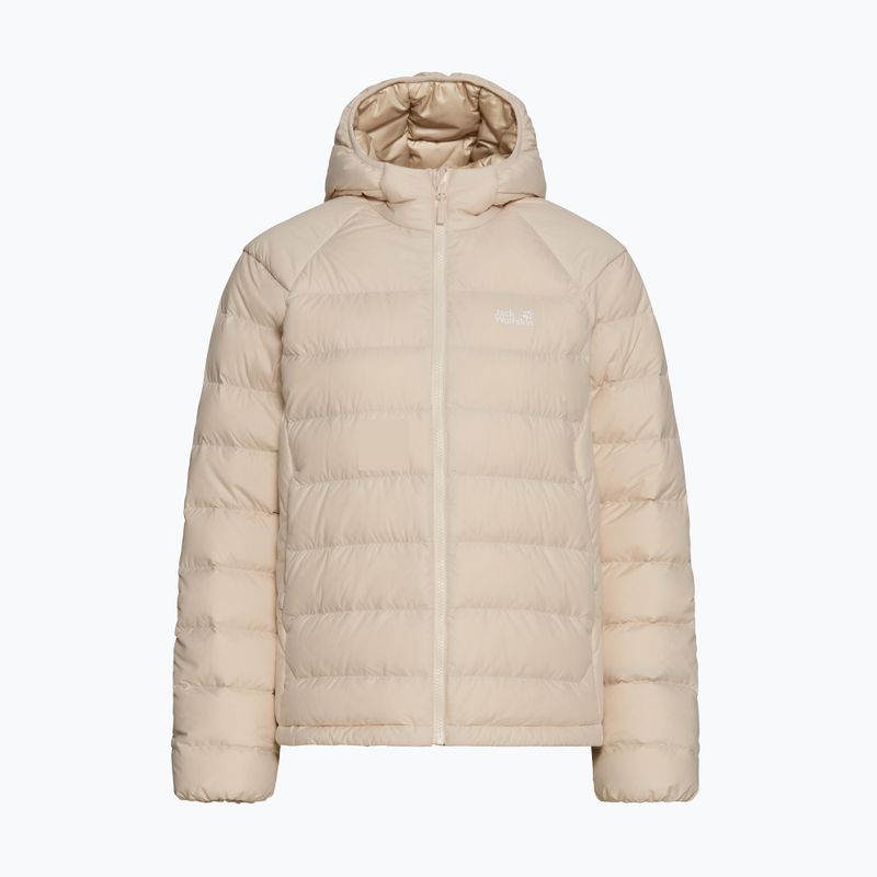 Dámská péřová bunda Jack Wolfskin Wild Pass Down Hoody Rds oyster 7
