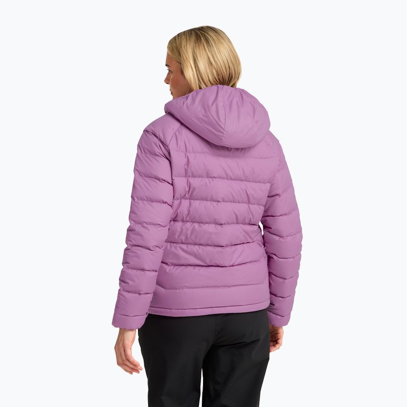 Dámská péřová bunda Jack Wolfskin Wild Pass Down Hoody Rds vivid orchid 3