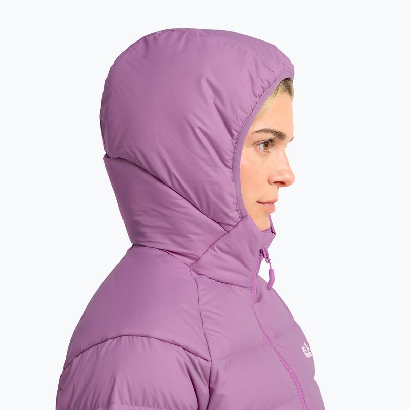 Dámská péřová bunda Jack Wolfskin Wild Pass Down Hoody Rds vivid orchid 5