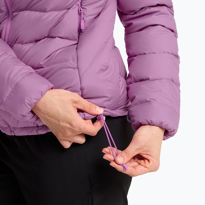 Dámská péřová bunda Jack Wolfskin Wild Pass Down Hoody Rds vivid orchid 6