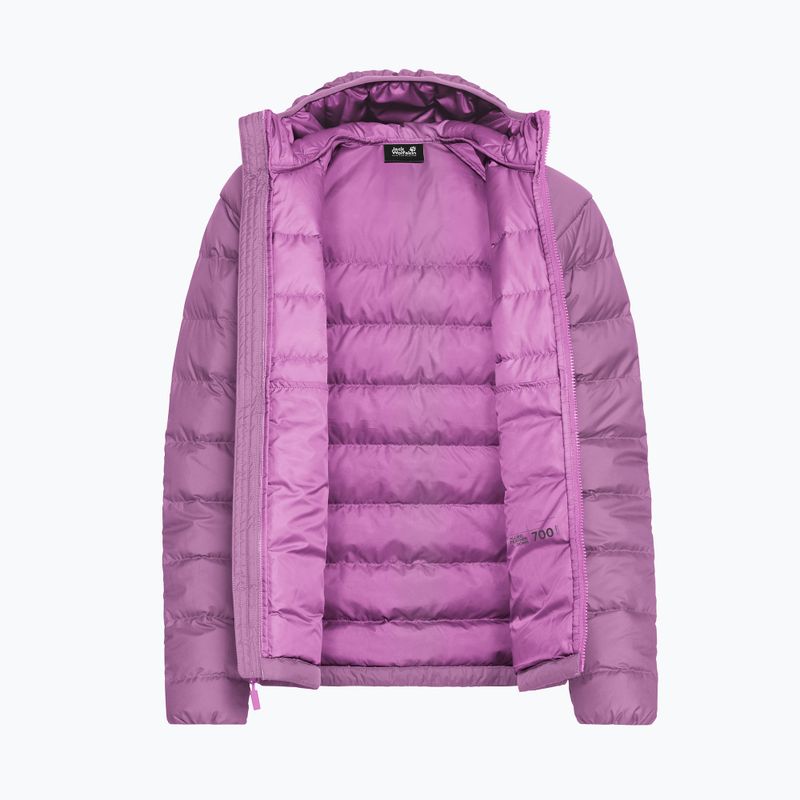 Dámská péřová bunda Jack Wolfskin Wild Pass Down Hoody Rds vivid orchid 8