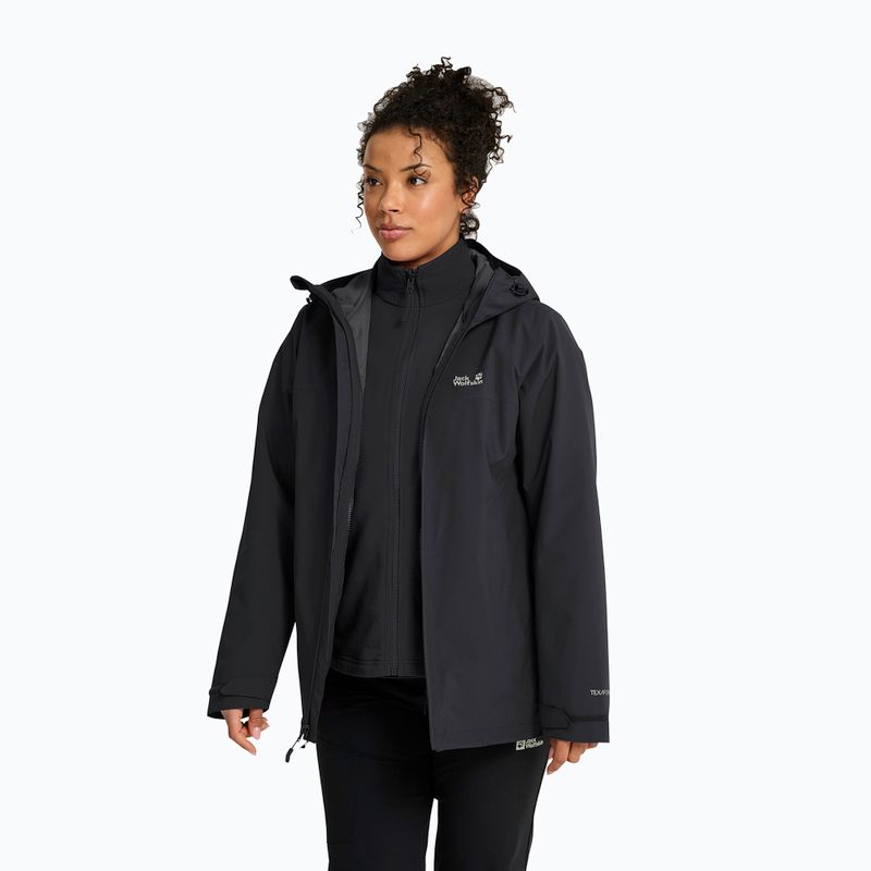 Dámská bunda 3v1 Jack Wolfskin Moonrise 2 3IN1 black 4