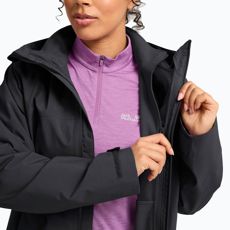 Dámská bunda 3v1 Jack Wolfskin Moonrise 2 3IN1 black 8