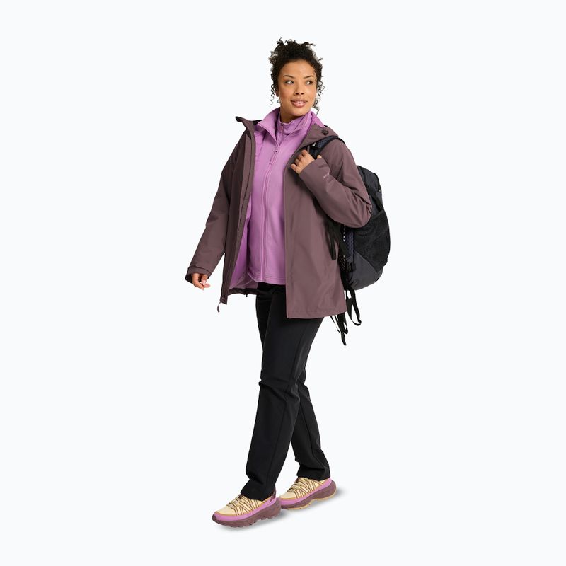Dámská bunda 3v1 Jack Wolfskin Moonrise 2 3IN1 sheer plum 2