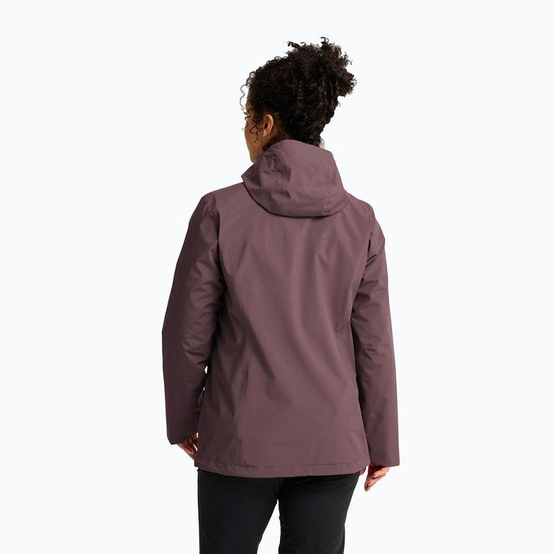 Dámská bunda 3v1 Jack Wolfskin Moonrise 2 3IN1 sheer plum 3