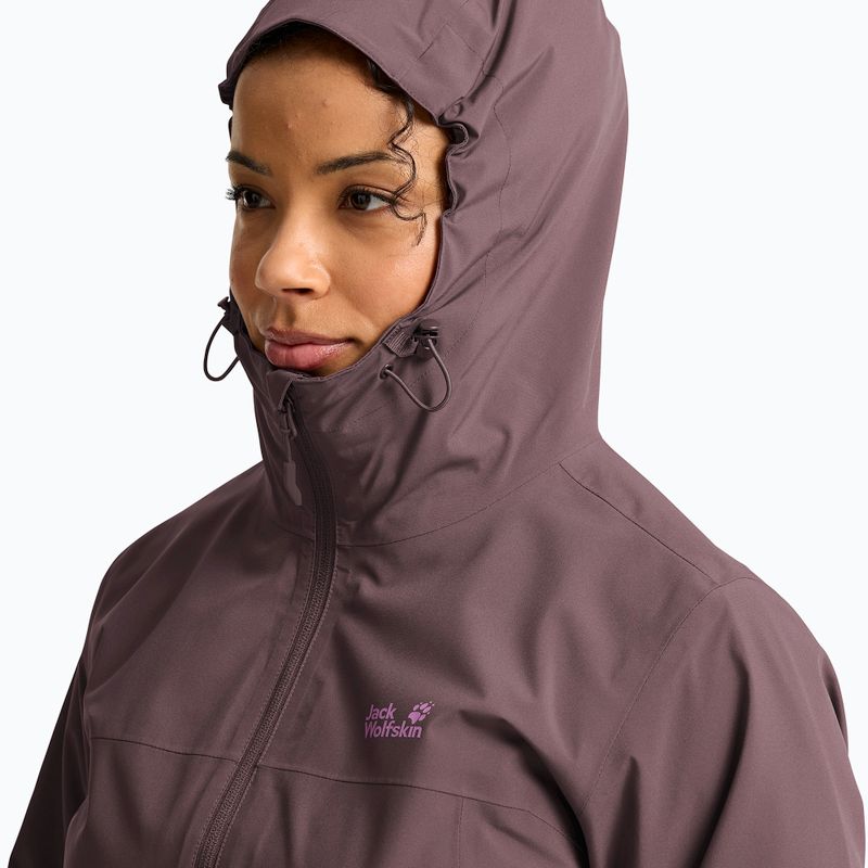 Dámská bunda 3v1 Jack Wolfskin Moonrise 2 3IN1 sheer plum 7
