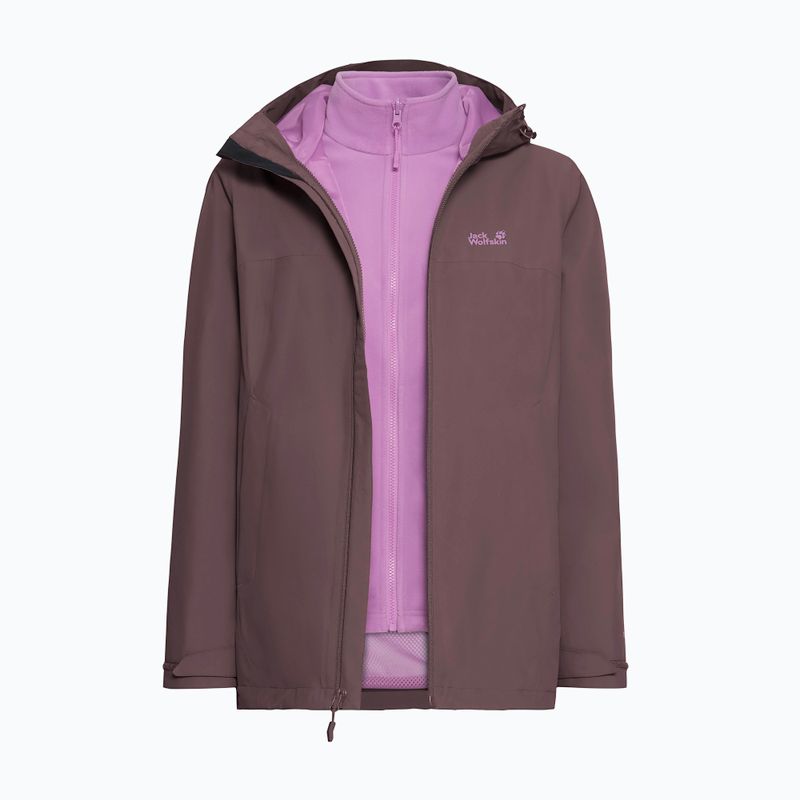 Dámská bunda 3v1 Jack Wolfskin Moonrise 2 3IN1 sheer plum 12