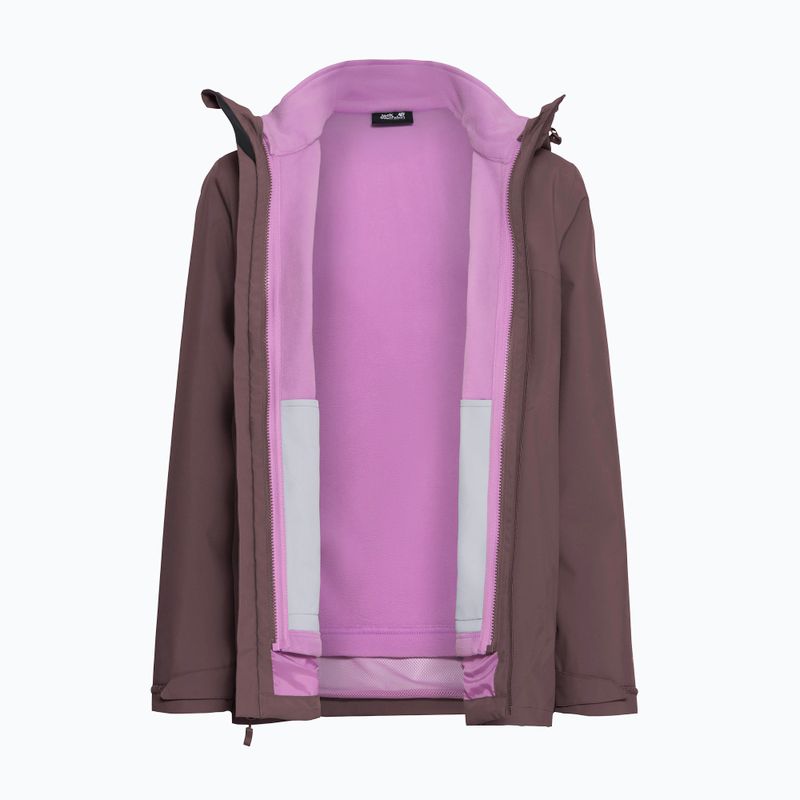 Dámská bunda 3v1 Jack Wolfskin Moonrise 2 3IN1 sheer plum 13