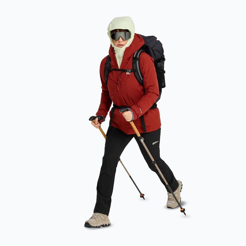 Dámská zateplená bunda Jack Wolfskin Routeburn Pro 2 Ins melon 2