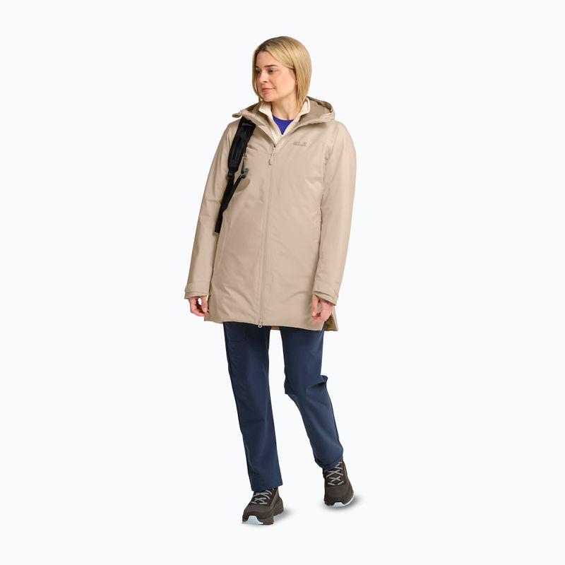 Dámská nepromokavá bunda Jack Wolfskin Heidelstein 2 Ins oyster 2
