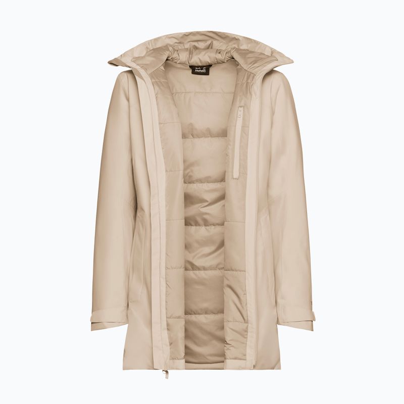 Dámská nepromokavá bunda Jack Wolfskin Heidelstein 2 Ins oyster 9