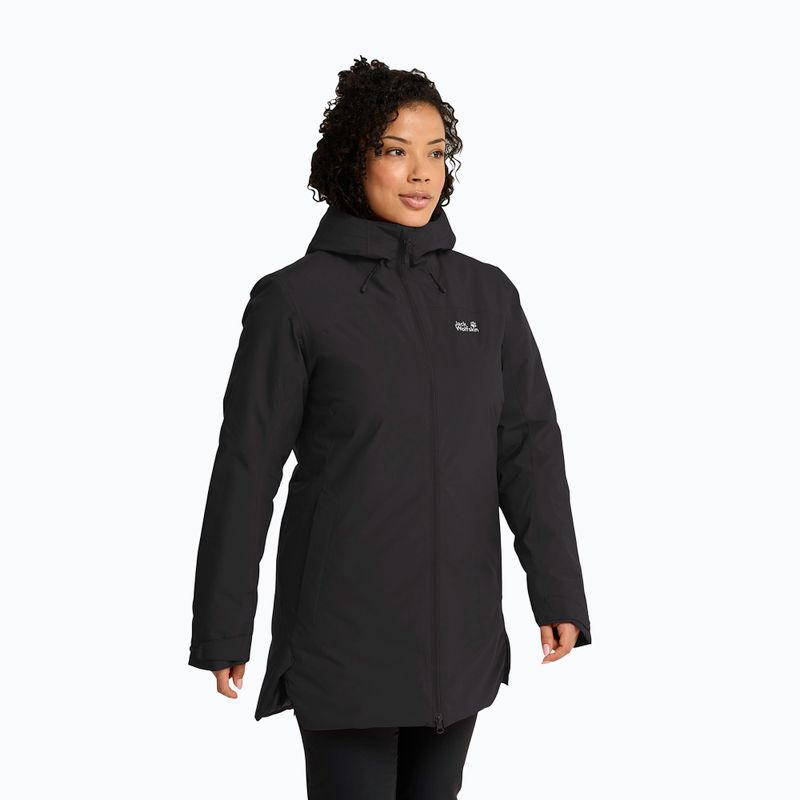 Dámská nepromokavá bunda Jack Wolfskin Heidelstein 2 Ins black