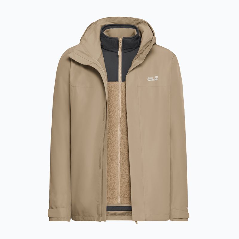 Pánská bunda 3v1 Jack Wolfskin Stonelite 3In1 hazel wood 12