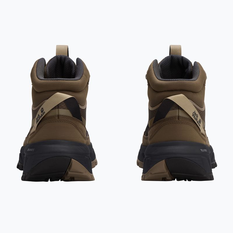 Dámské turistické boty Jack Wolfskin Wild Hike Texapore Mid fawn 3