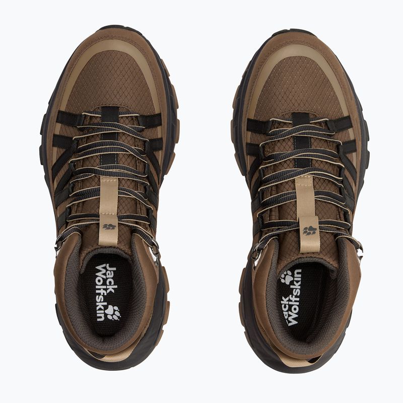 Dámské turistické boty Jack Wolfskin Wild Hike Texapore Mid fawn 4