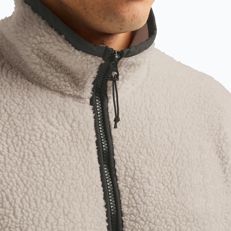 Pánská fleecová mikina Jack Wolfskin Stone Lite oyster 4