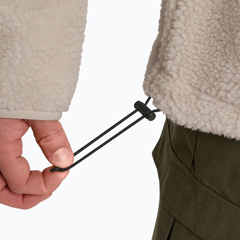 Pánská fleecová mikina Jack Wolfskin Stone Lite oyster 6