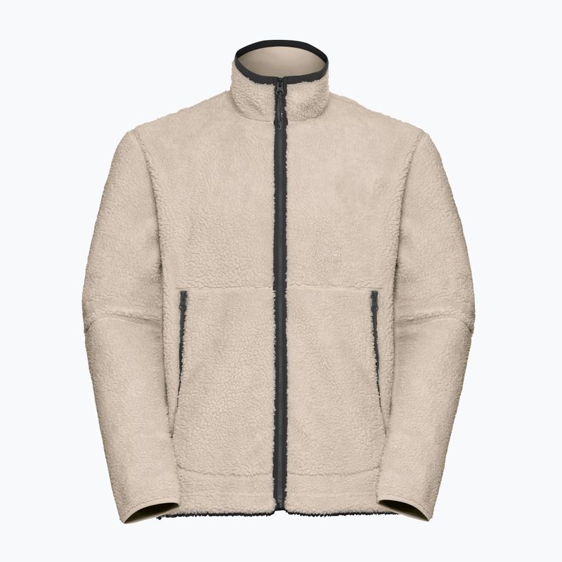 Pánská fleecová mikina Jack Wolfskin Stone Lite oyster 7