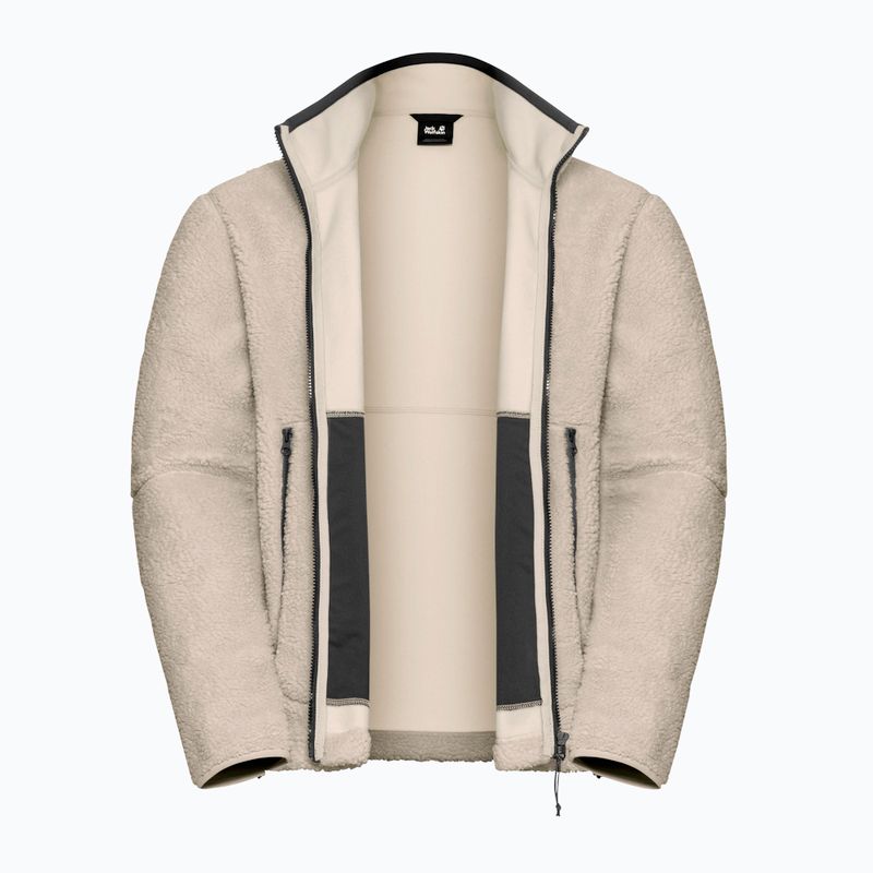 Pánská fleecová mikina Jack Wolfskin Stone Lite oyster 9