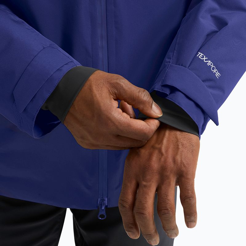 Pánská péřová bunda Jack Wolfskin Icecape 2 l Down Ins Rds glow ink 5