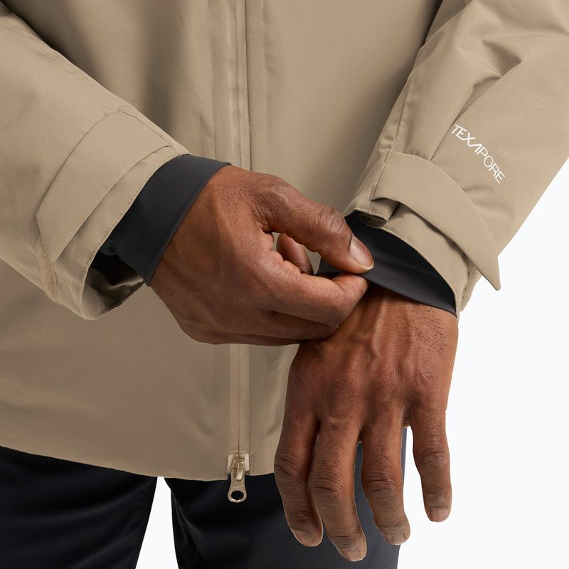 Pánská péřová bunda Jack Wolfskin Icecape 2 l Down Ins Rds hazel wood 5