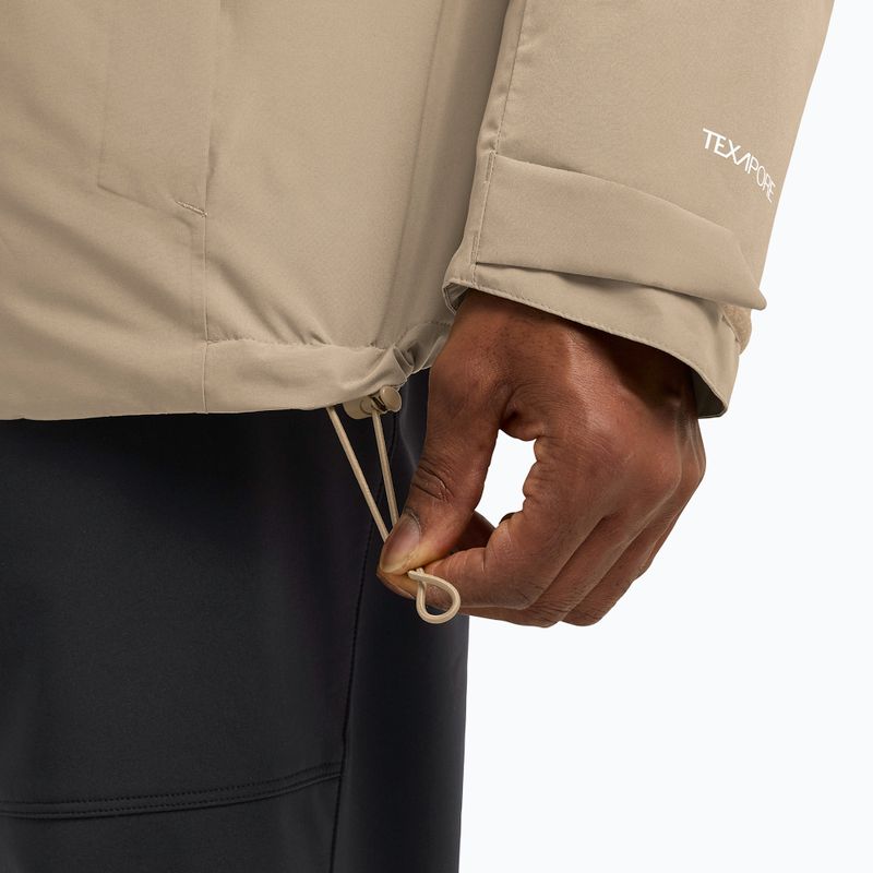 Pánská péřová bunda Jack Wolfskin Icecape 2 l Down Ins Rds hazel wood 6