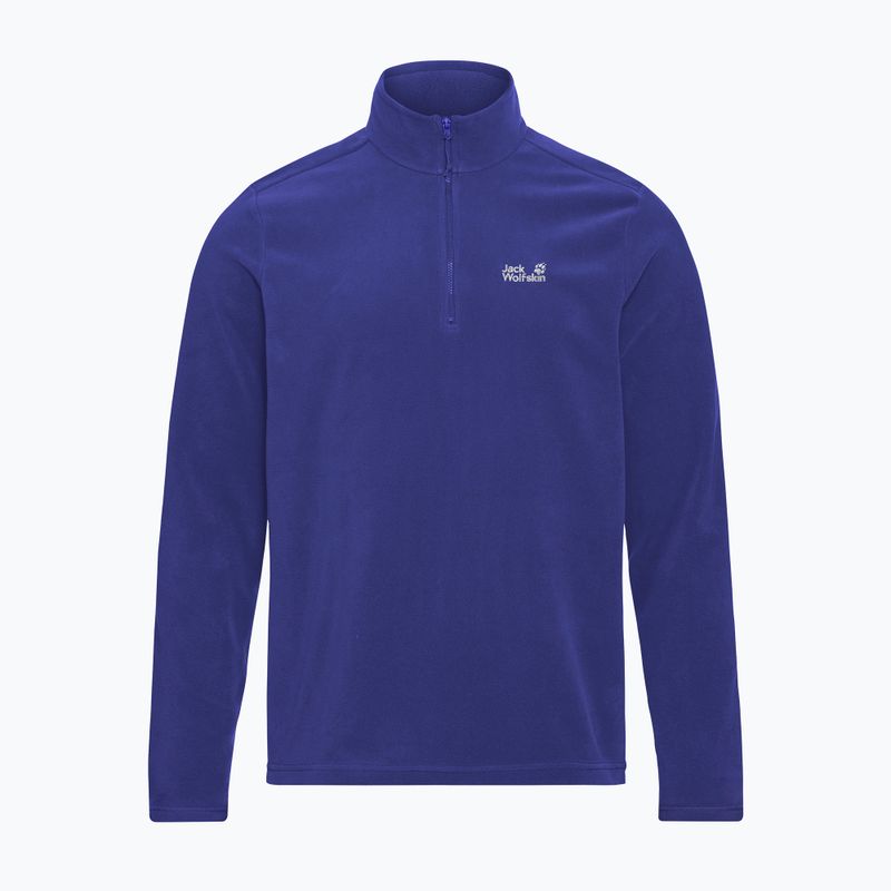 Pánská fleecová mikina Jack Wolfskin Taunus 100 Full Zip glow ink 5