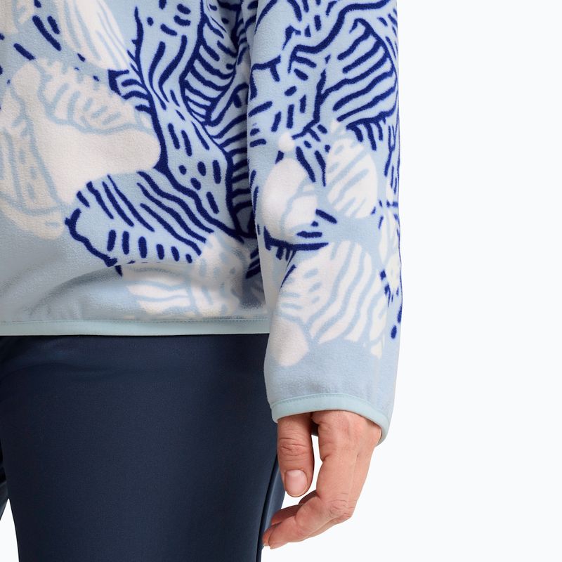 Dámská fleecová mikina Jack Wolfskin Paw Era 100 Orint Half Zip paw crystal blue 6