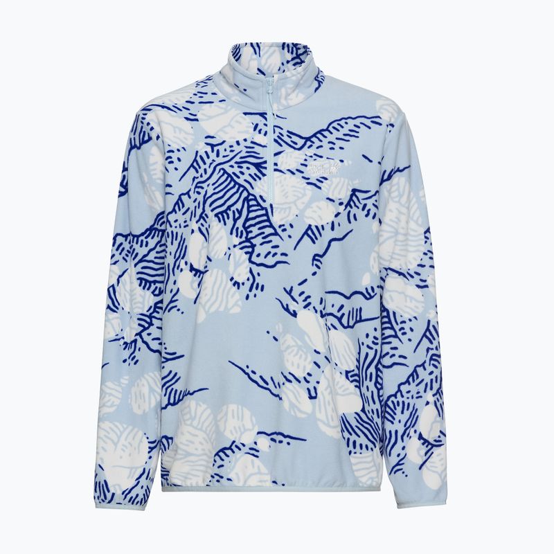 Dámská fleecová mikina Jack Wolfskin Paw Era 100 Orint Half Zip paw crystal blue 7