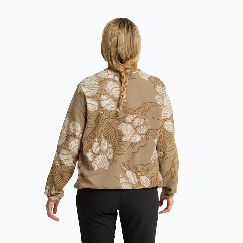 Dámská fleecová mikina Jack Wolfskin Paw Era 100 Orint Half Zip paw hazel wood 3