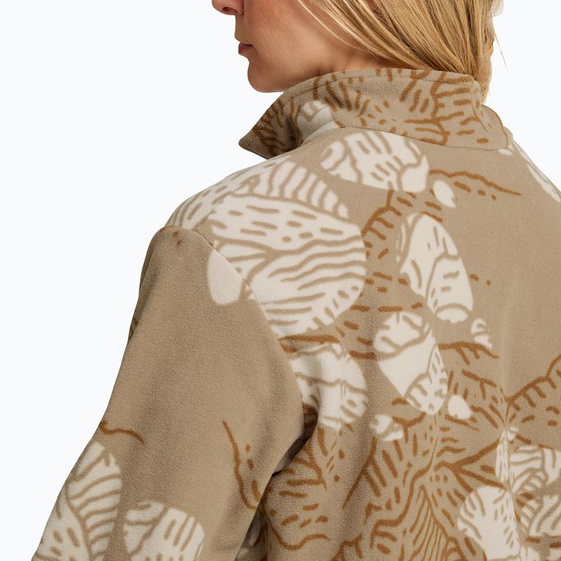 Dámská fleecová mikina Jack Wolfskin Paw Era 100 Orint Half Zip paw hazel wood 5