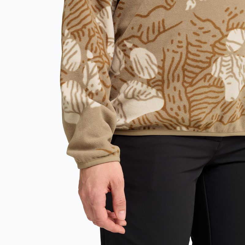 Dámská fleecová mikina Jack Wolfskin Paw Era 100 Orint Half Zip paw hazel wood 6