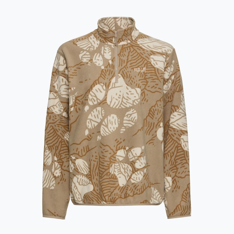 Dámská fleecová mikina Jack Wolfskin Paw Era 100 Orint Half Zip paw hazel wood 7