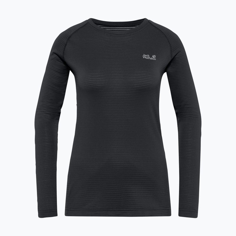 Dámská termo mikina Jack Wolfskin Infinite Warm LS black 3