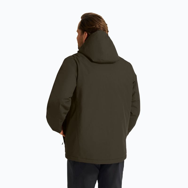 Pánská zateplená bunda Jack Wolfskin Wisper Ins obsidian moss 3