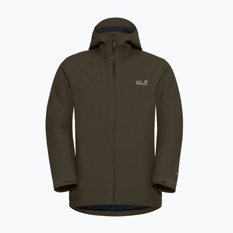 Pánská zateplená bunda Jack Wolfskin Wisper Ins obsidian moss 7