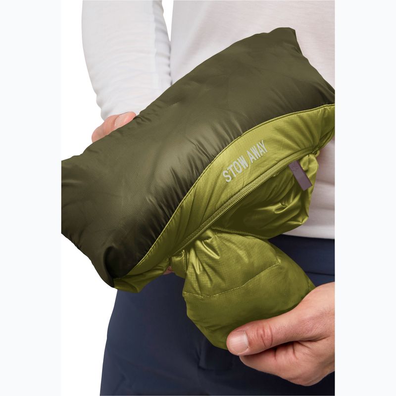 Pánská péřová bunda Jack Wolfskin Passamani Down Hoody khaki green 5