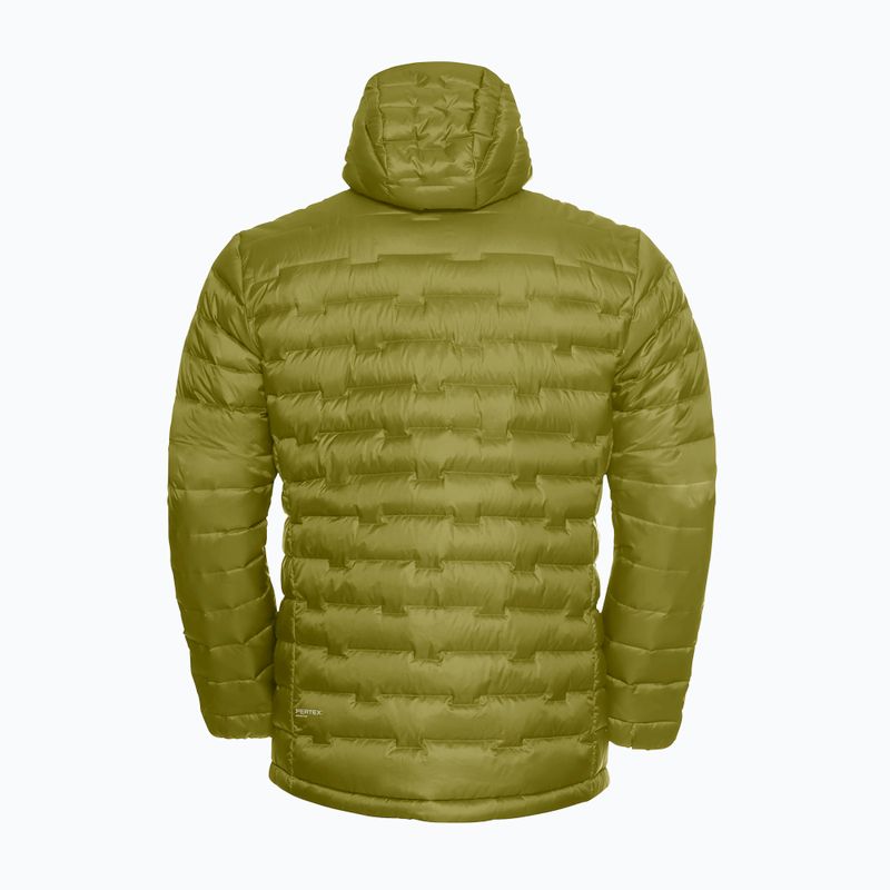 Pánská péřová bunda Jack Wolfskin Passamani Down Hoody khaki green 7