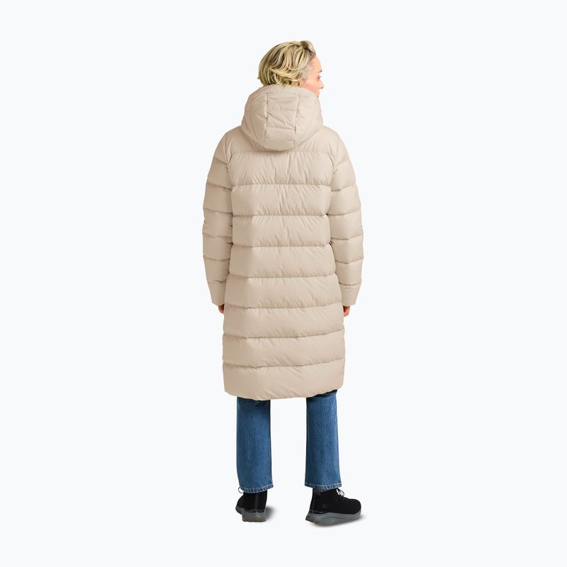Dámský péřový kabát Jack Wolfskin Frozen Palace Coat oyster 2
