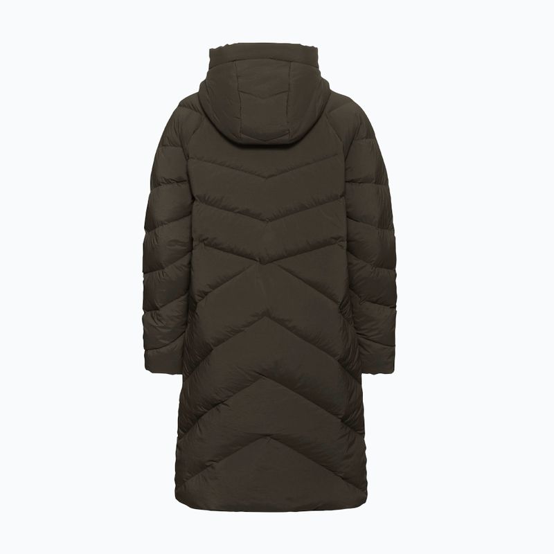 Dámský péřový kabát Jack Wolfskin Marienplatz Coat obsidian moss 7