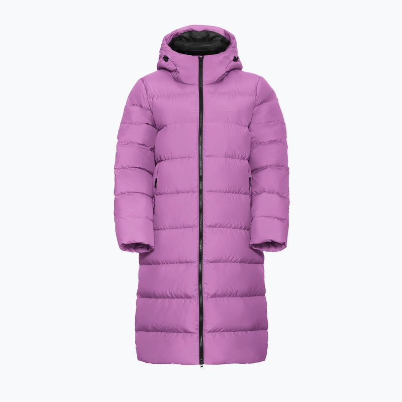 Dámský péřový kabát Jack Wolfskin Frozen Palace Coat vivid orchid 7