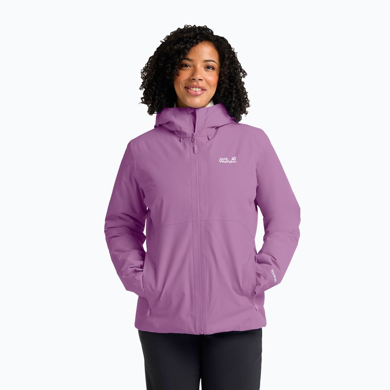 Dámská zateplená bunda Jack Wolfskin Wisper Ins vivid orchid