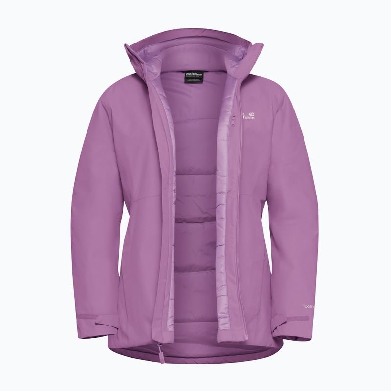 Dámská zateplená bunda Jack Wolfskin Wisper Ins vivid orchid 9