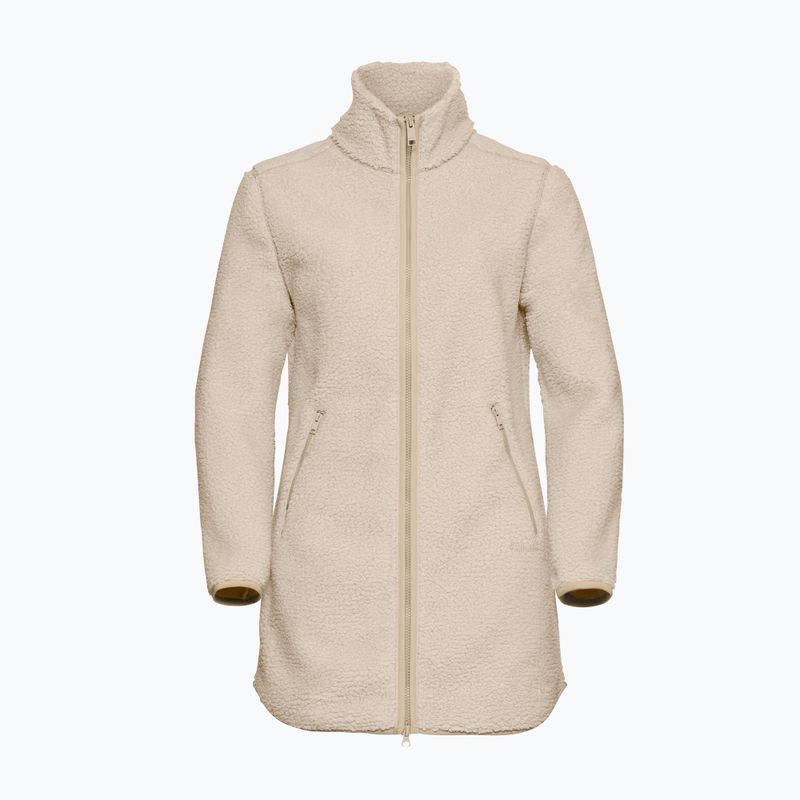 Dámská fleecová mikina Jack Wolfskin High Curl Coat oyster 7