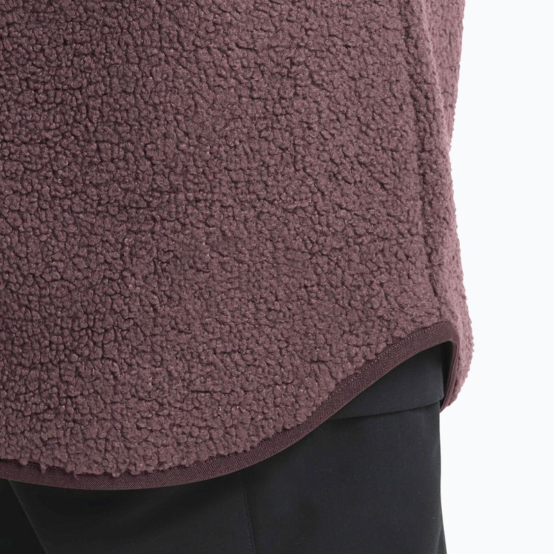 Dámská fleecová mikina Jack Wolfskin High Curl Coat sheer plum 6