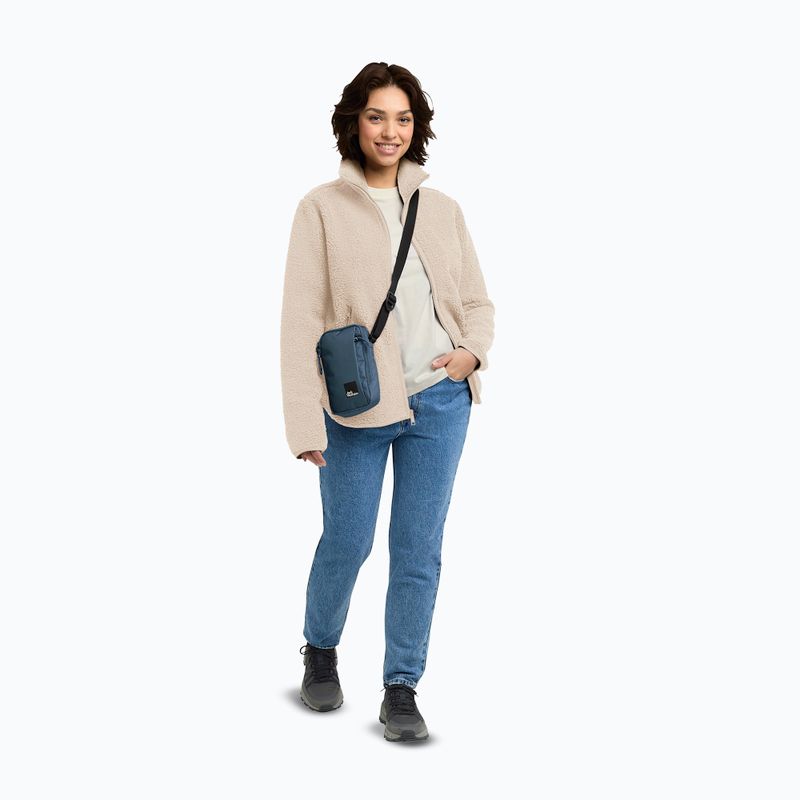 Dámská fleecová mikina Jack Wolfskin High Curl oyster 2